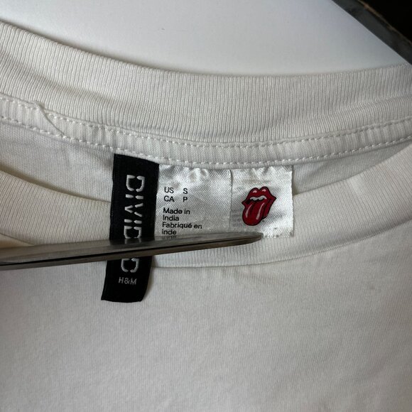 The Rolling Stone Steel Wheels Tour T Shirt Medium M Womens White Single Band - Picture 4 of 16